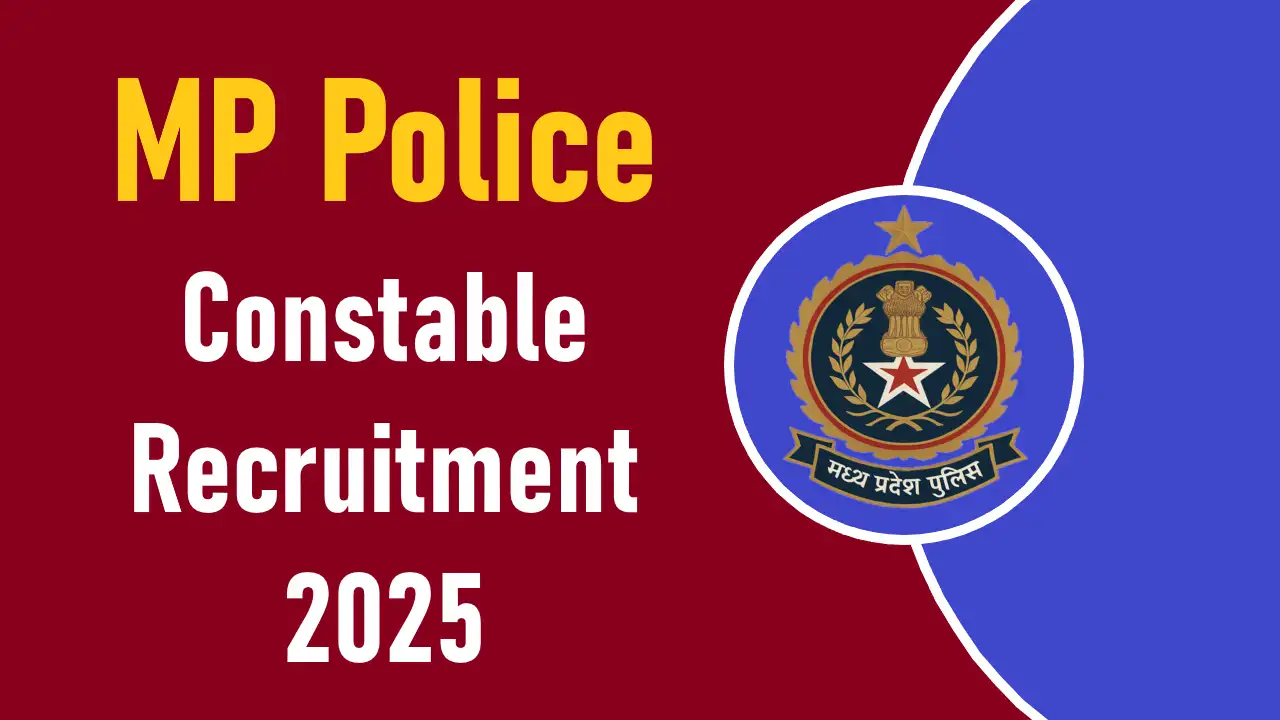 MP Police Constable Recruitment 2025