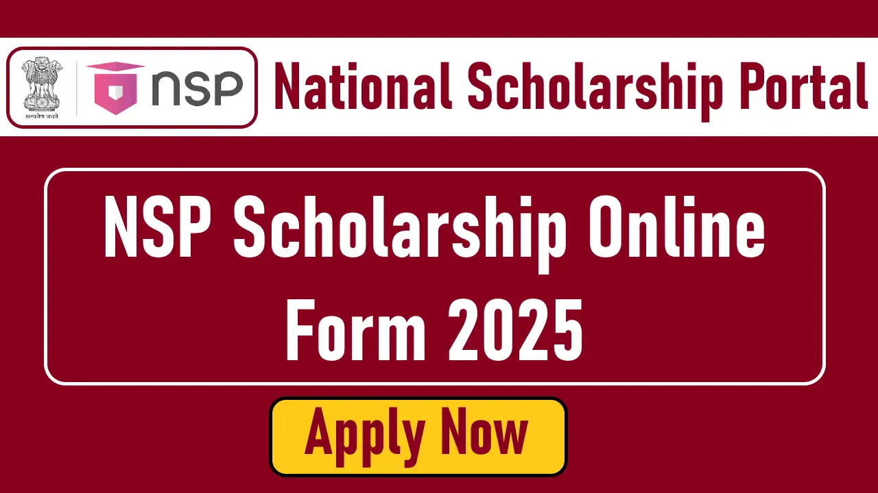 NSP Scholarship Online Form 2025