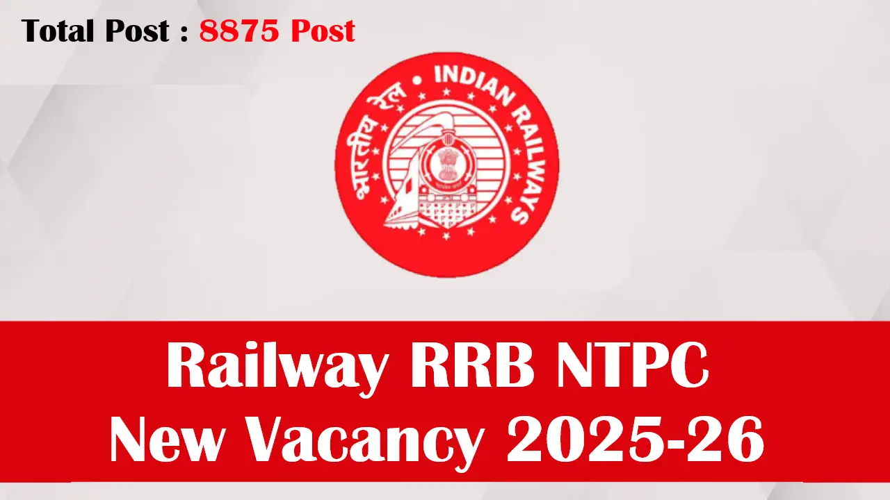 Railway RRB NTPC Vacancy 2025-26